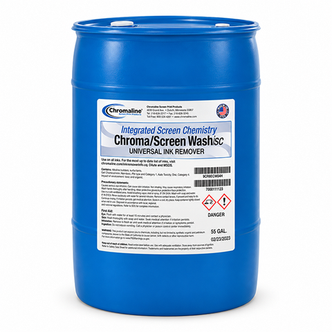 Chromaline Chroma Screen Wash - 55 Gallon Drum