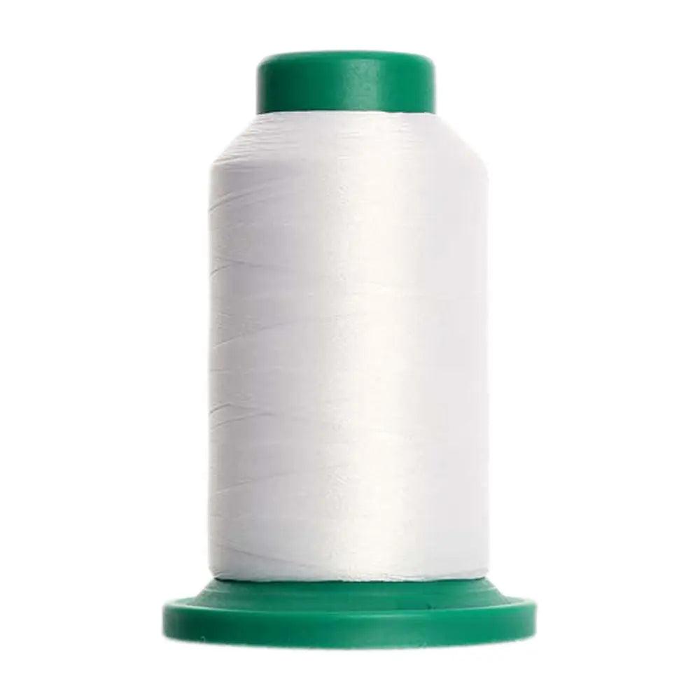 Isacord 0015 White Embroidery Thread 5000M