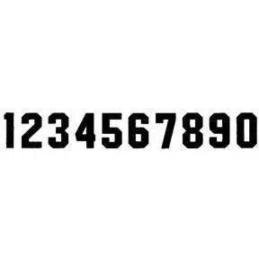 6" Regular Stencil #6/9       6006