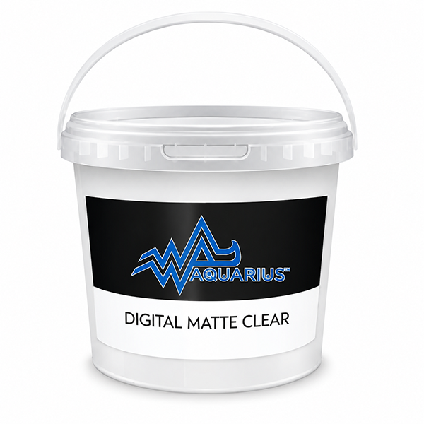Aquarius Water-Based Digital Matte Clear - 20kg