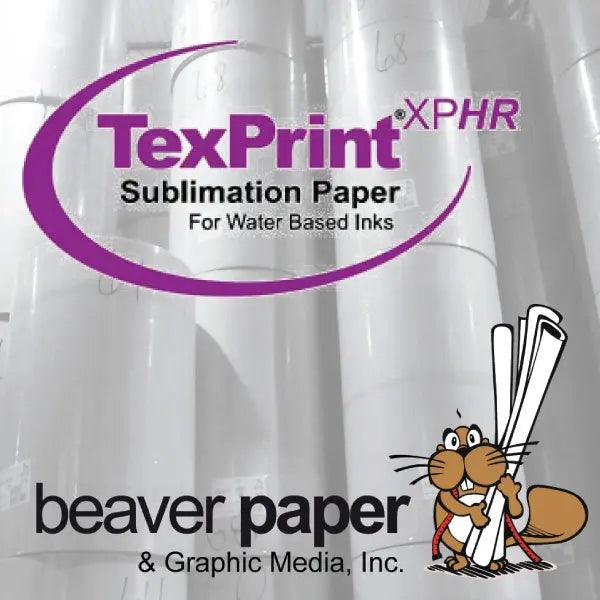 BP TexPrint XP 105gsm Extreme Preformance Digital Dye-Sub paper 3" Core 44"x 393'