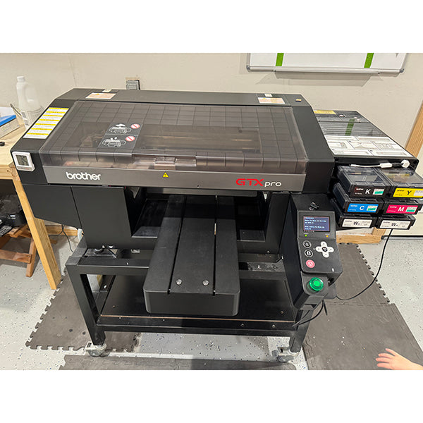 Used - Brother GTX DTG Printer with Shulze Pretreater and Stahls Fusion IQ Heat Press