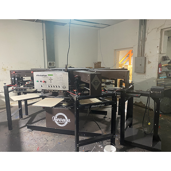Used - Brown Automatic Screen Printing Press