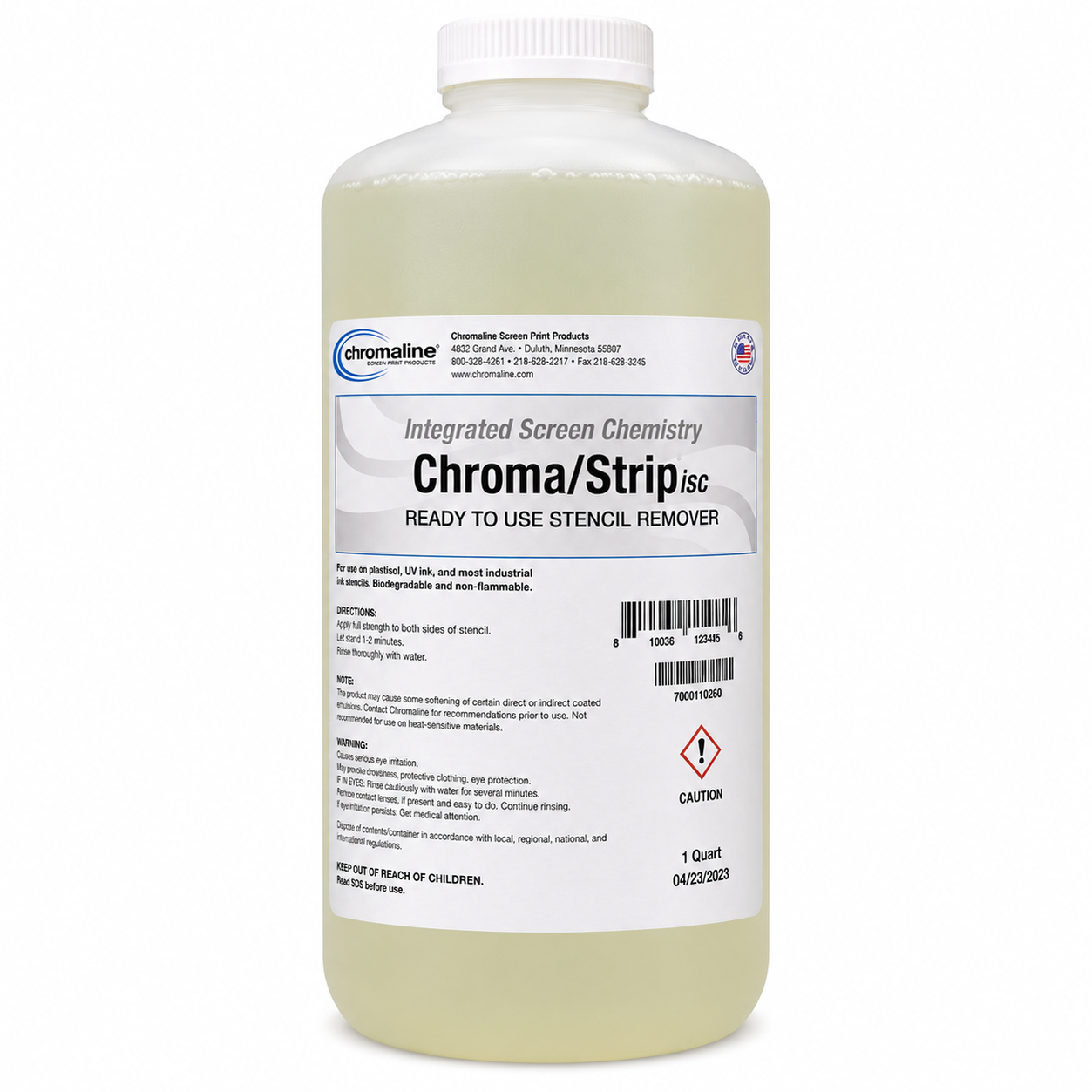 Chromaline ChromaStrip Concentrate - 1 Quart — SPSI Inc.