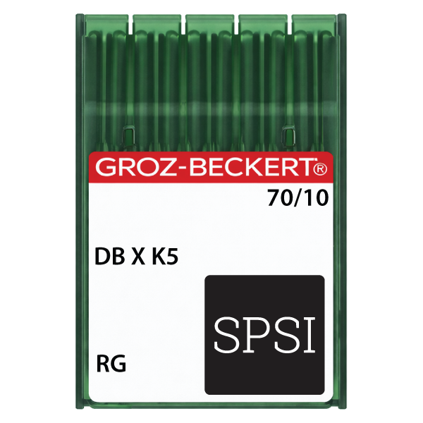 Groz-Beckert DBXK5 70/10 RG - Sharp Point - Large Eye - 100ct Needles