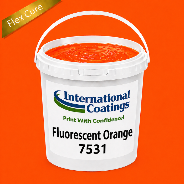 IC 7531 Fluorescent Orange UltraMix FlexCure - 1 Gallon