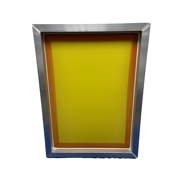 GSF 23" x 31" 230/40 Thin Thread Yellow Mesh Alum Frame