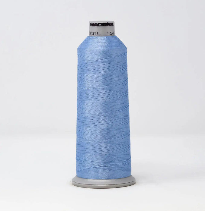 Madeira Polyneon 1562 Blue Hydrangea Embroidery Thread 5500 Yards