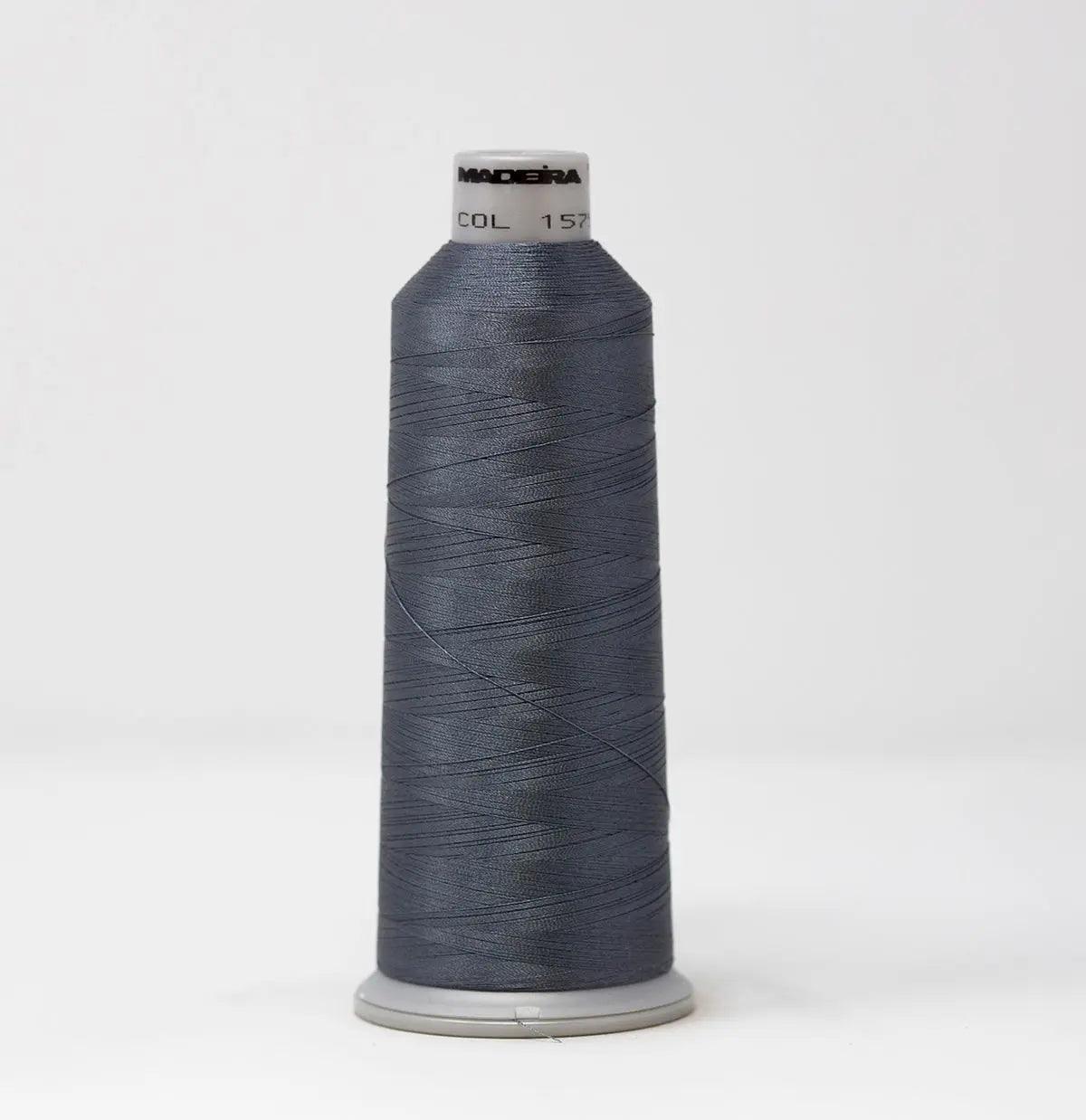 Madeira Polyneon 1575 Iron Gray Embroidery Thread 5500 Yards — SPSI Inc.