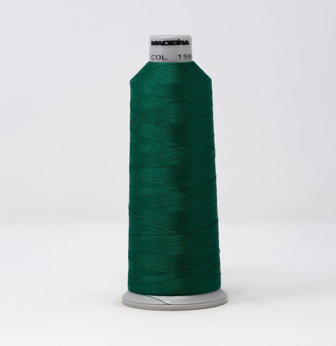 Madeira Polyneon 1580 Jungle Green Embroidery Thread 5500 Yards