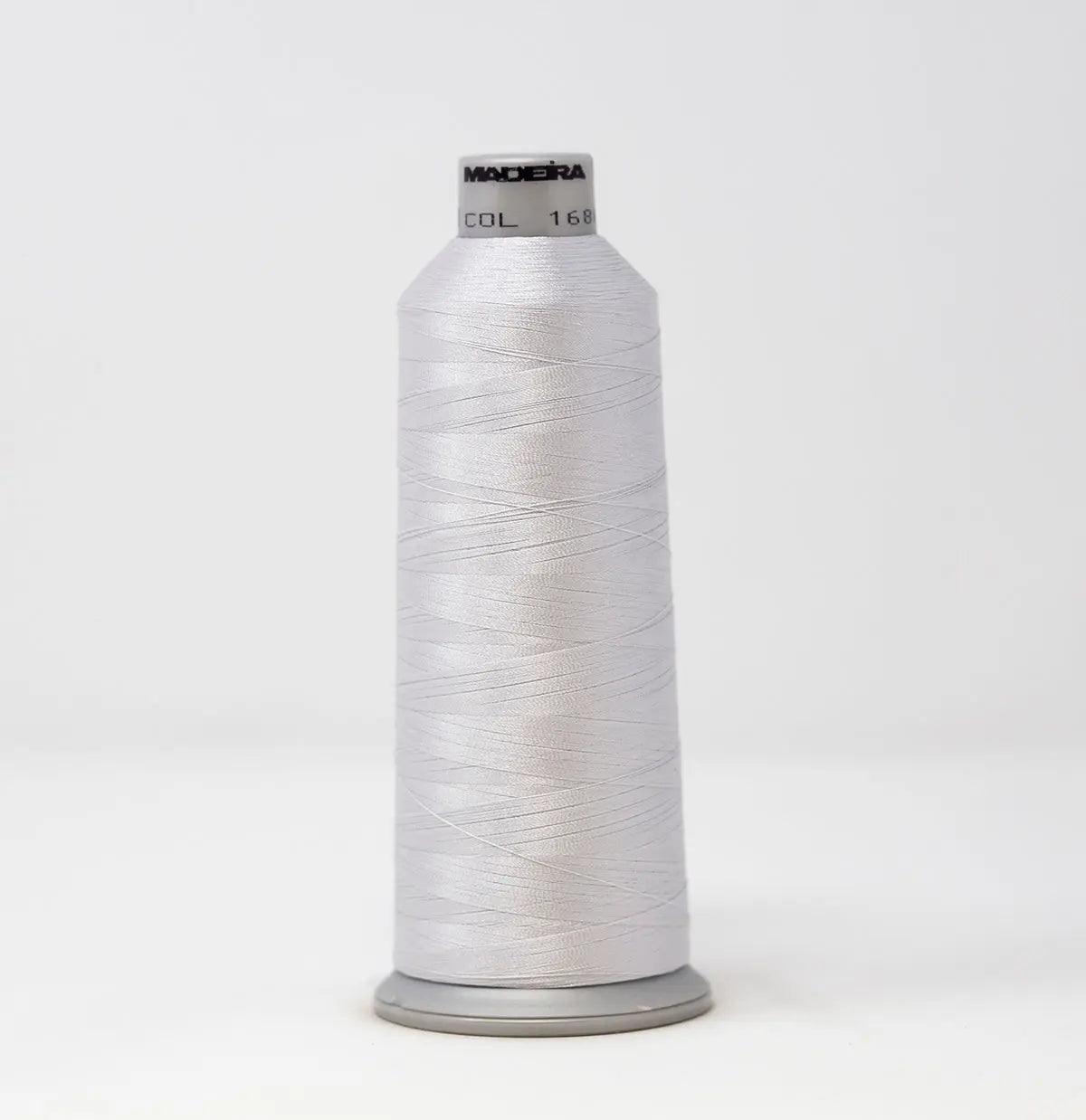 Madeira Polyneon 1687 Sterling Silver Embroidery Thread 5500 Yards ...