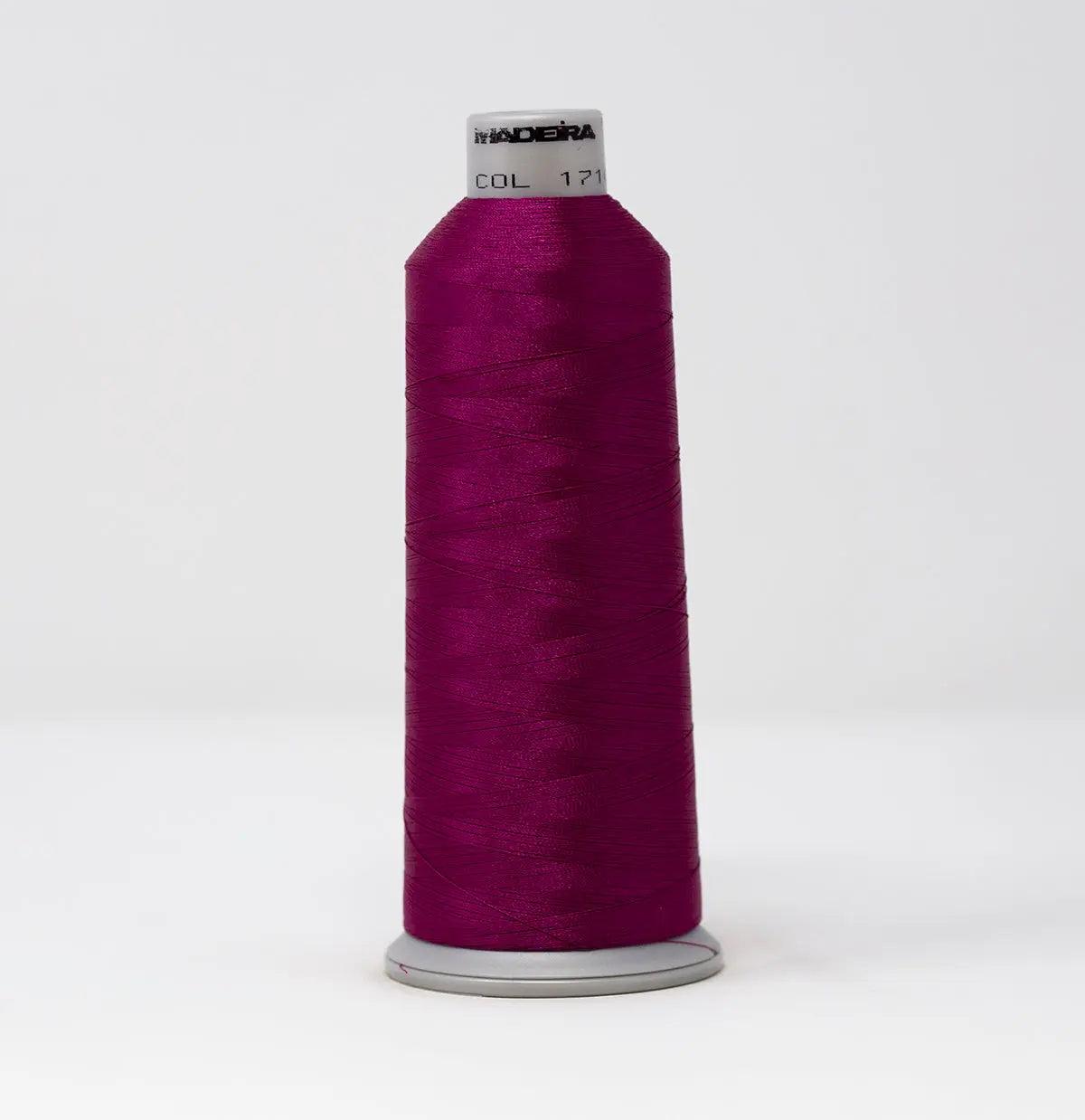 Madeira Polyneon 1710 Magenta Embroidery Thread 5500 Yards — SPSI Inc.