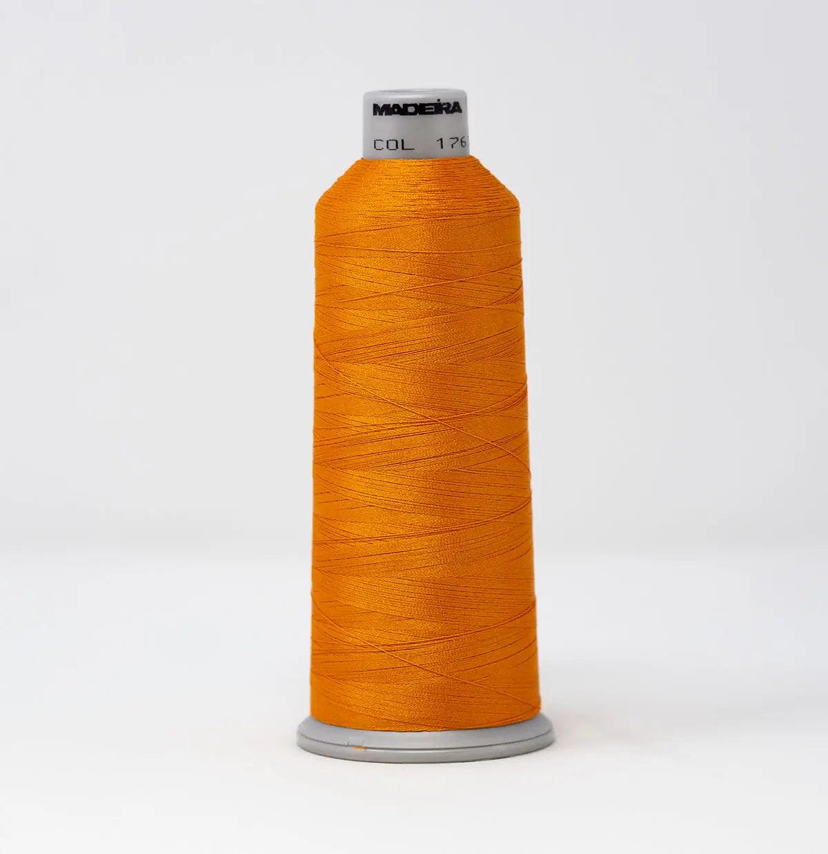 Madeira Polyneon 1763 Copper Embroidery Thread 5500 Yards — SPSI Inc.