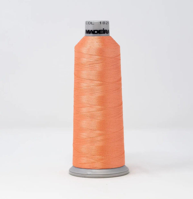 Madeira Polyneon 1820 Peach Tea Embroidery Thread 5500 Yards