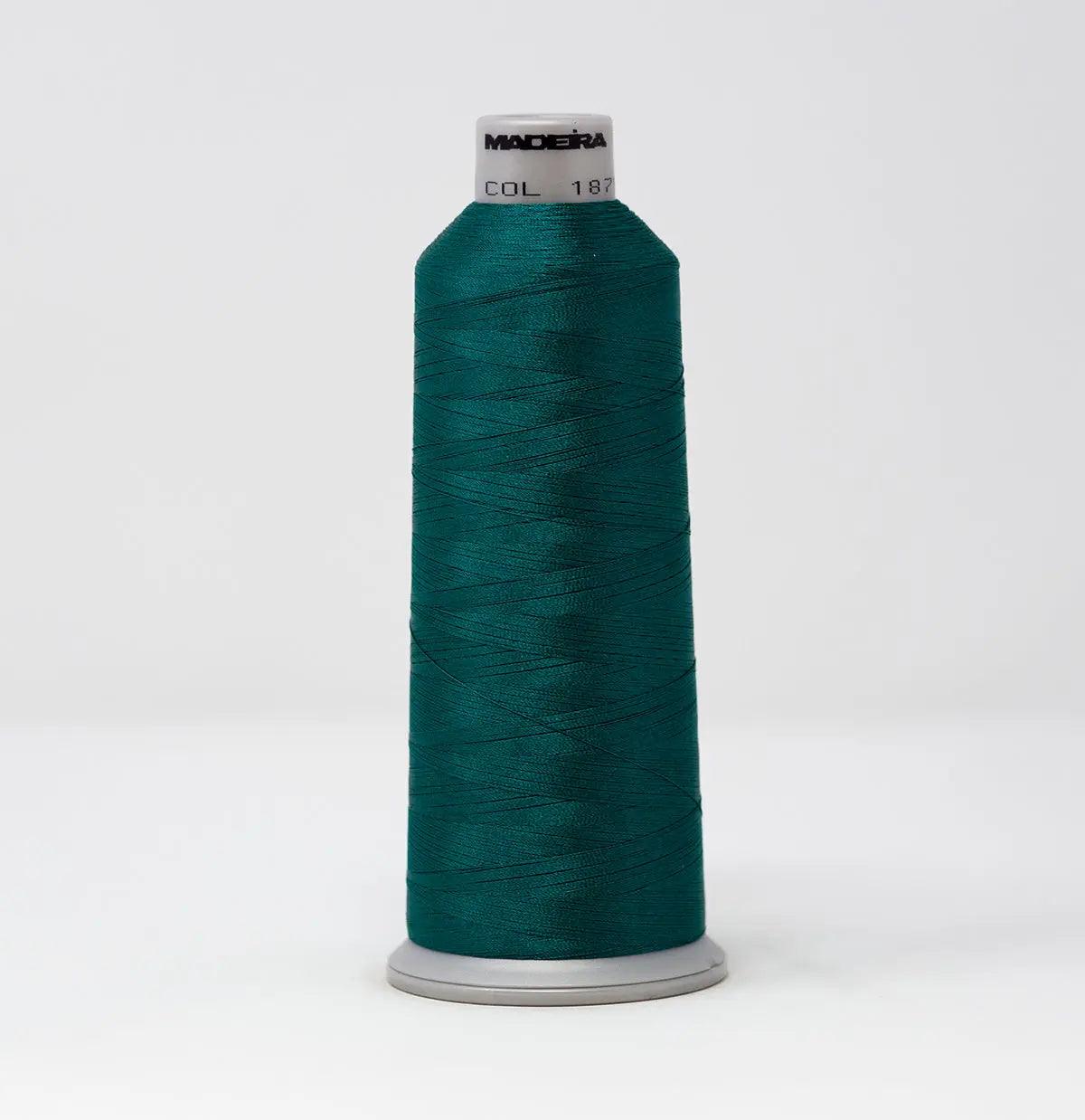 Madeira Polyneon 1879 Oregon Green Embroidery Thread 5500 Yards — SPSI Inc.