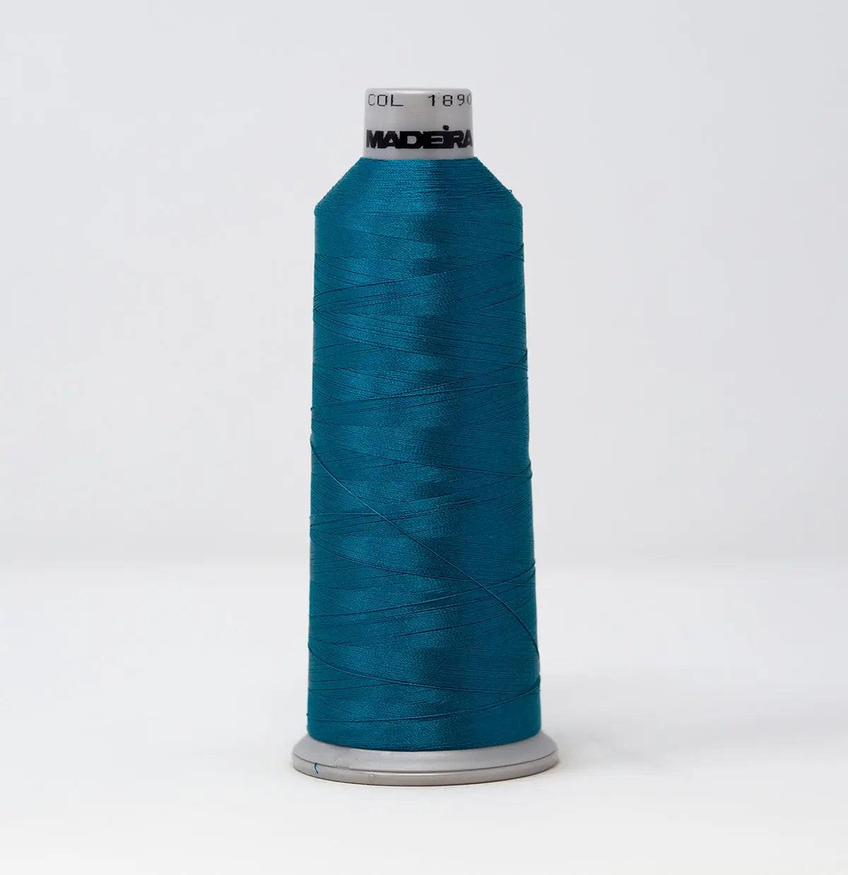 Madeira Polyneon 1890 Midnight Green Embroidery Thread — SPSI Inc.