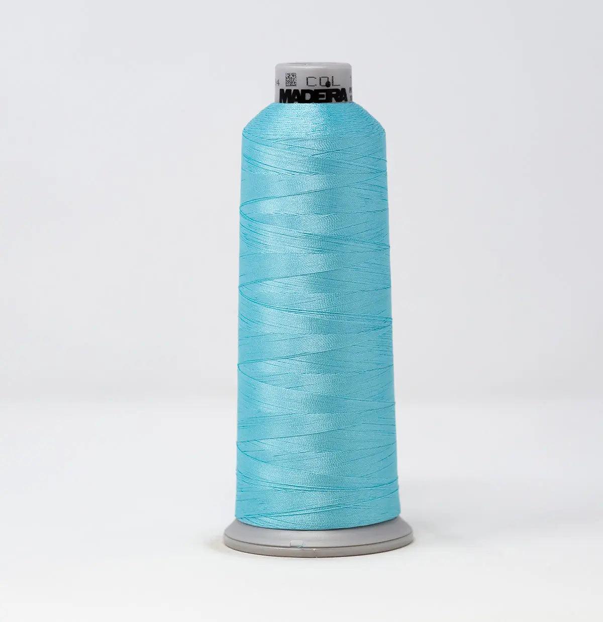 Madeira Polyneon 1892 Robin’s Egg Embroidery Thread 5500 Yards — SPSI Inc.