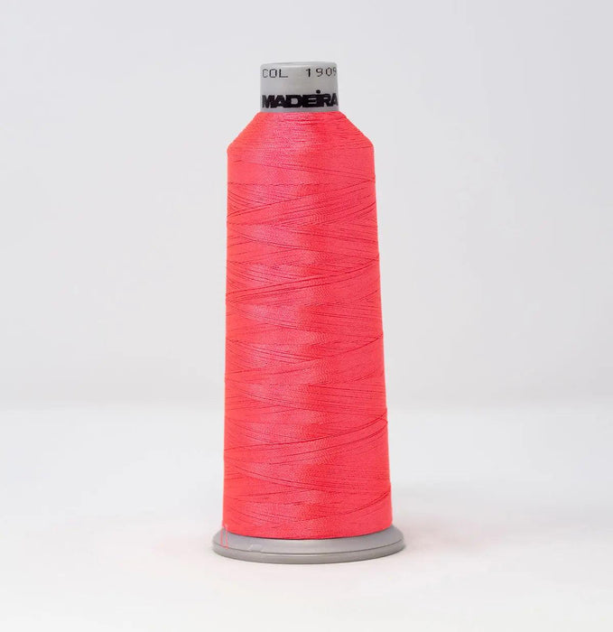 Madeira Polyneon 1909 Electric Pink Embroidery Thread 5500 Yards