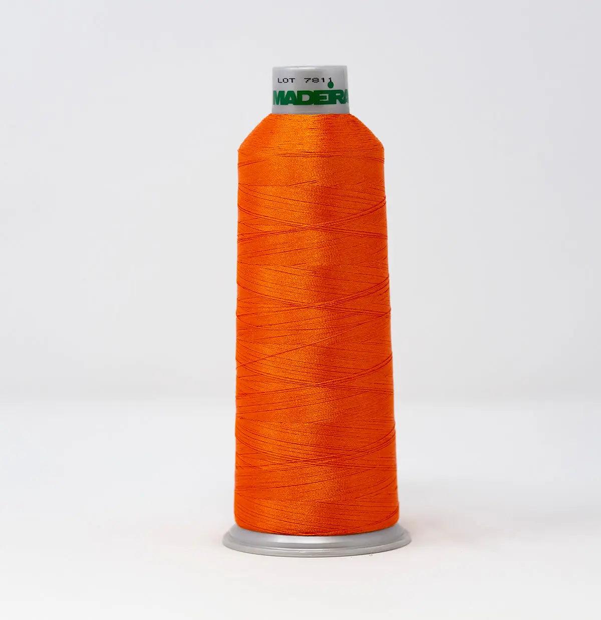 Madeira Polyneon 1965 Orange Peel Embroidery Thread 5500 Yards — SPSI Inc.