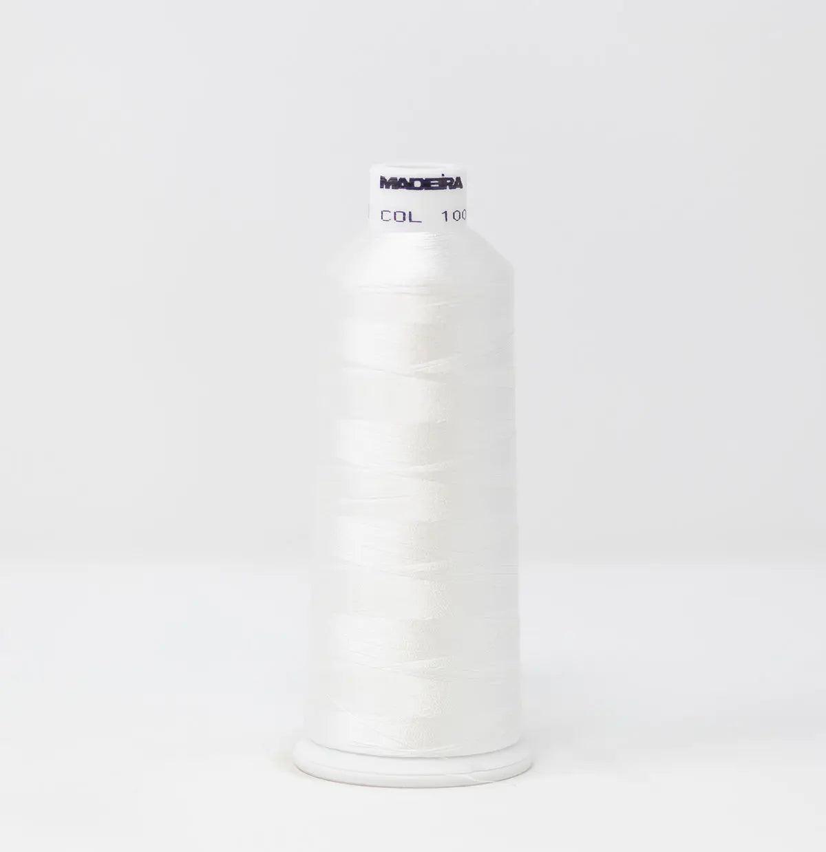 Madeira Rayon 1001 Super White Embroidery Thread - SPSI — SPSI Inc.