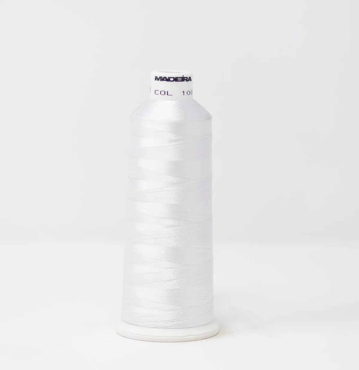 Madeira Rayon 1005 Fluorescent White Embroidery Thread 5500 Yards ...