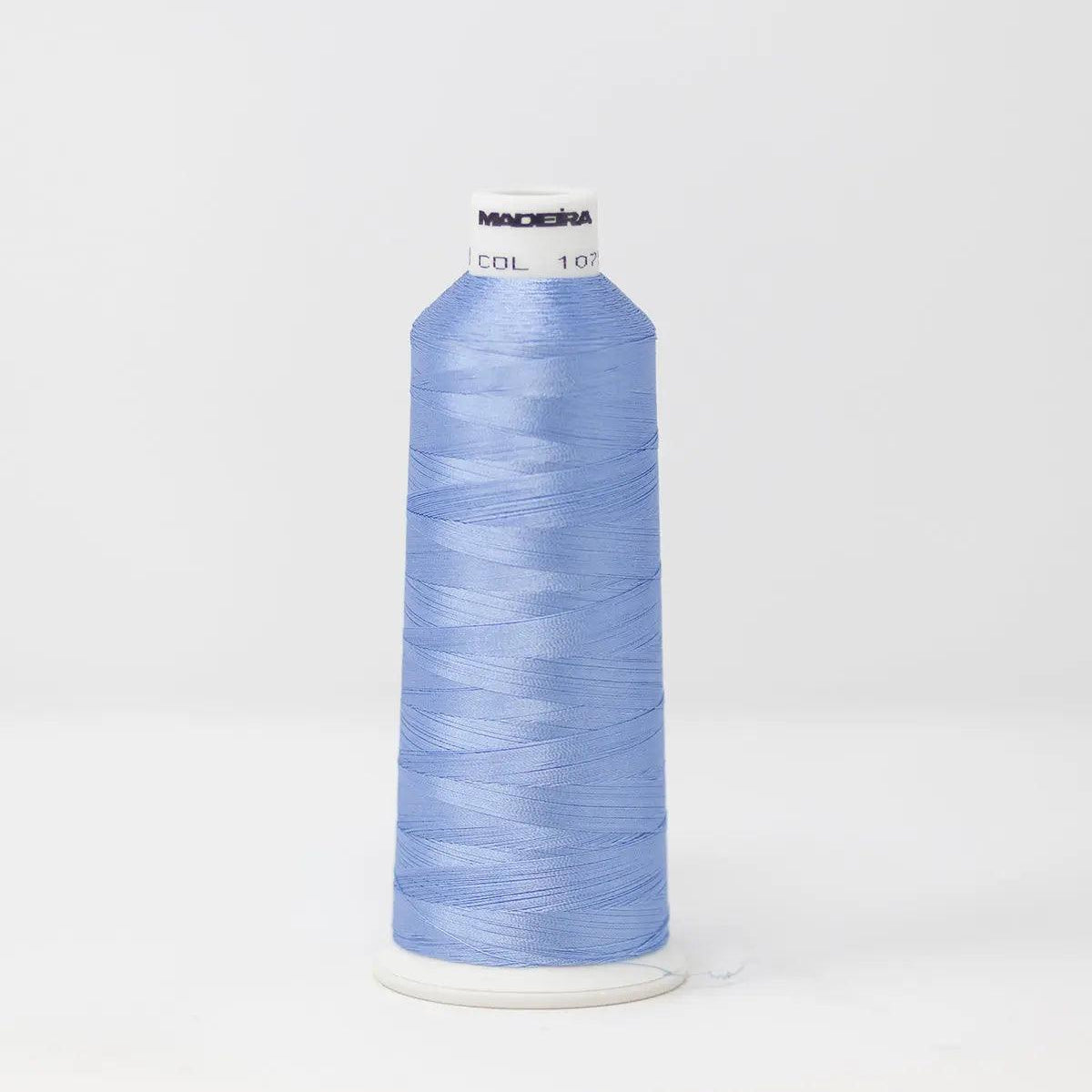 Madeira Rayon 1075 Baby Blue Embroidery Thread 5500 Yards — SPSI Inc.