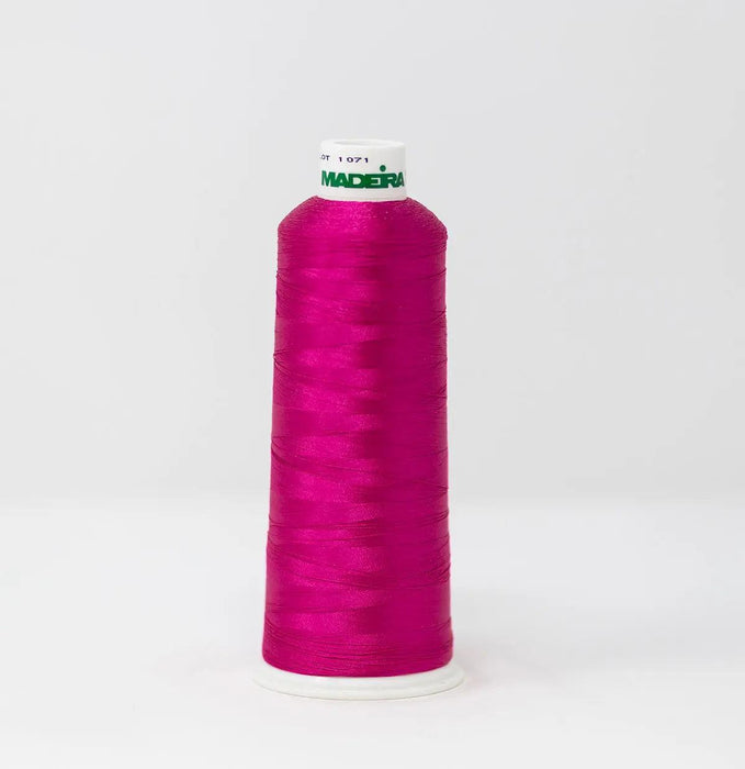 Madeira Rayon 1110 Fuchsia Embroidery Thread 5500 Yards