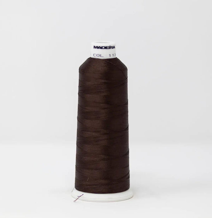 Madeira Rayon 1130 Chocolate Chip Embroidery Thread 5500 Yards