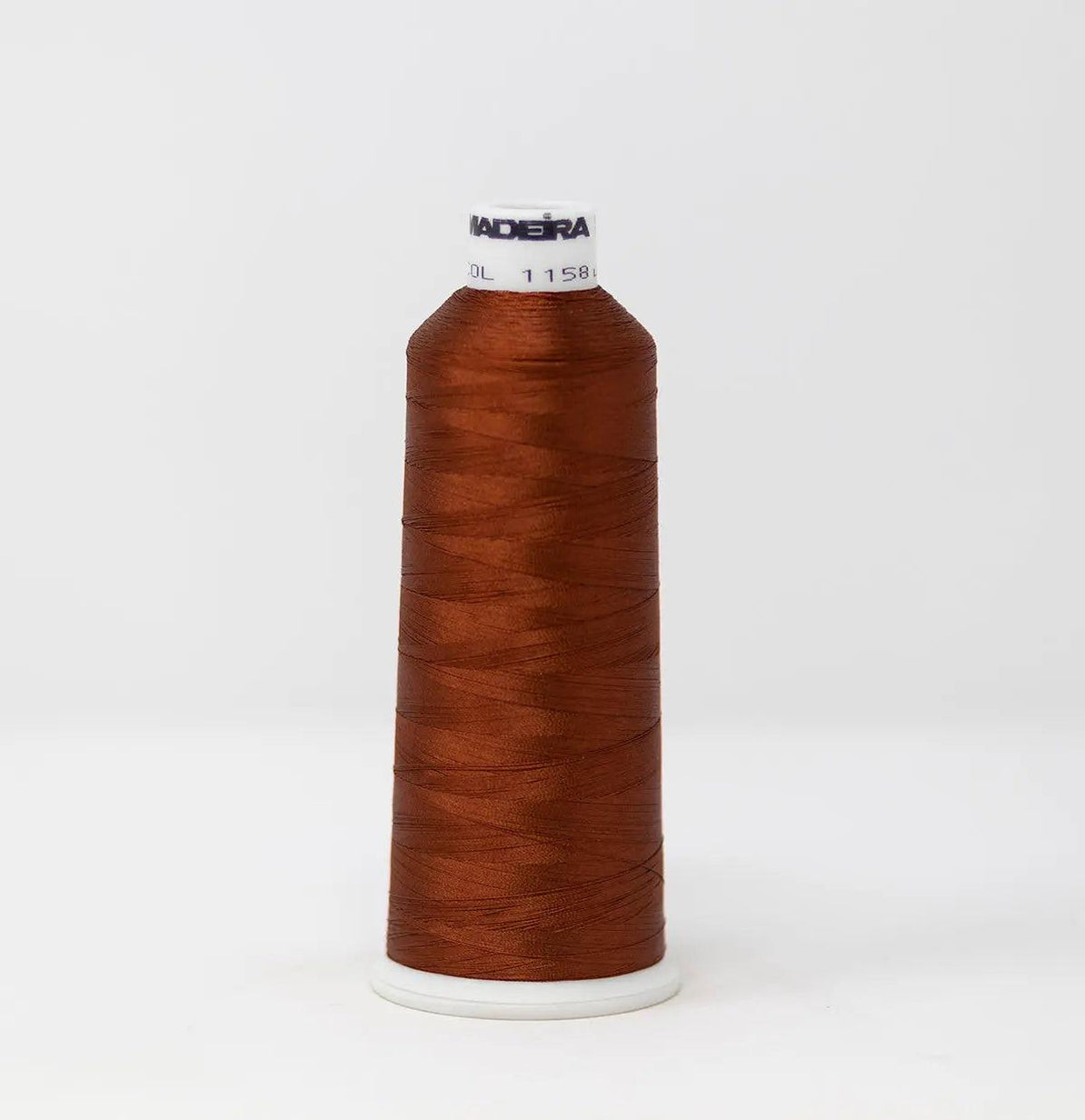 Madeira Rayon 1158 Chestnut Embroidery Thread 5500 Yards — SPSI Inc.