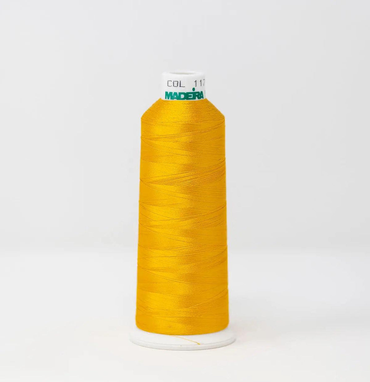 Madeira Rayon 1172 Egg Yolk Embroidery Thread 5500 Yards - SPSI Inc.