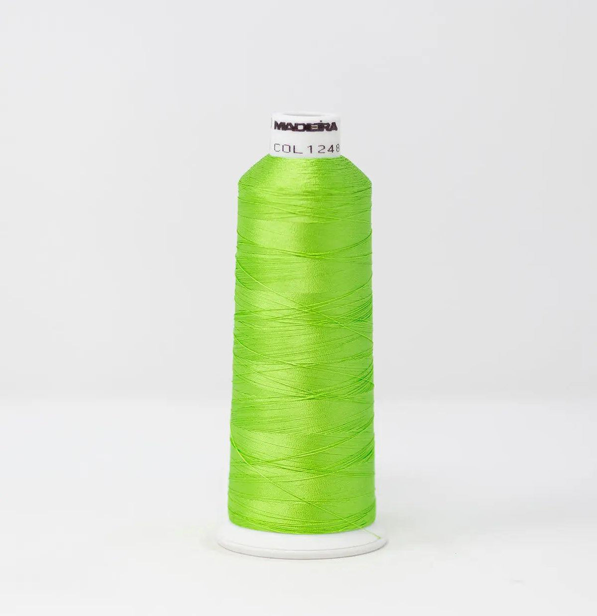 Madeira Rayon 1248 Margarita Lime Embroidery Thread — SPSI Inc.