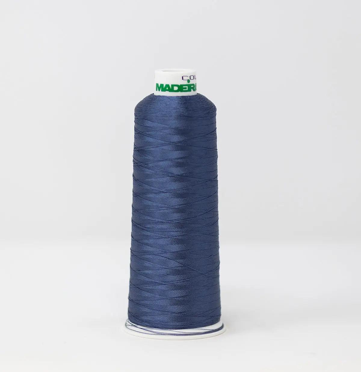 Madeira Rayon 1364 Storm Sky Blue Embroidery Thread — SPSI Inc.