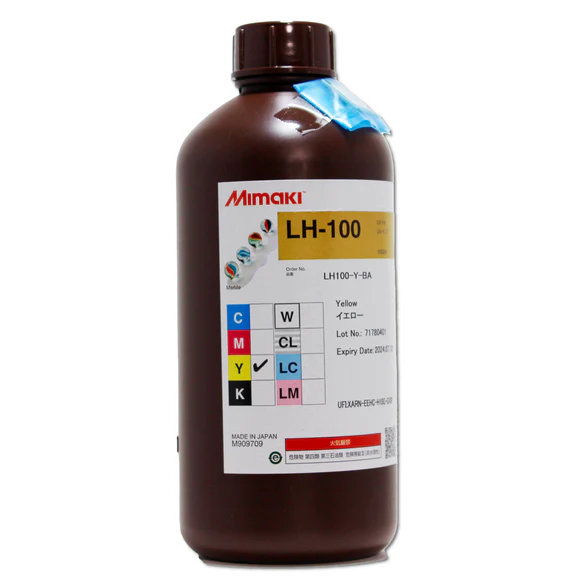 Mimaki LH-100 UV Curable Ink - 1 Liter-Black