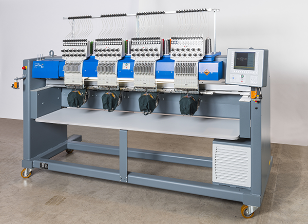 ZSK Racer 4S 4-Head 12 Needle Embroidery Machine