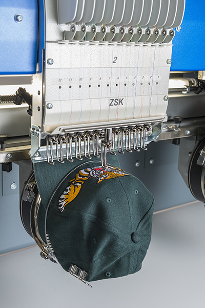 ZSK Racer 4S 4-Head 12 Needle Embroidery Machine