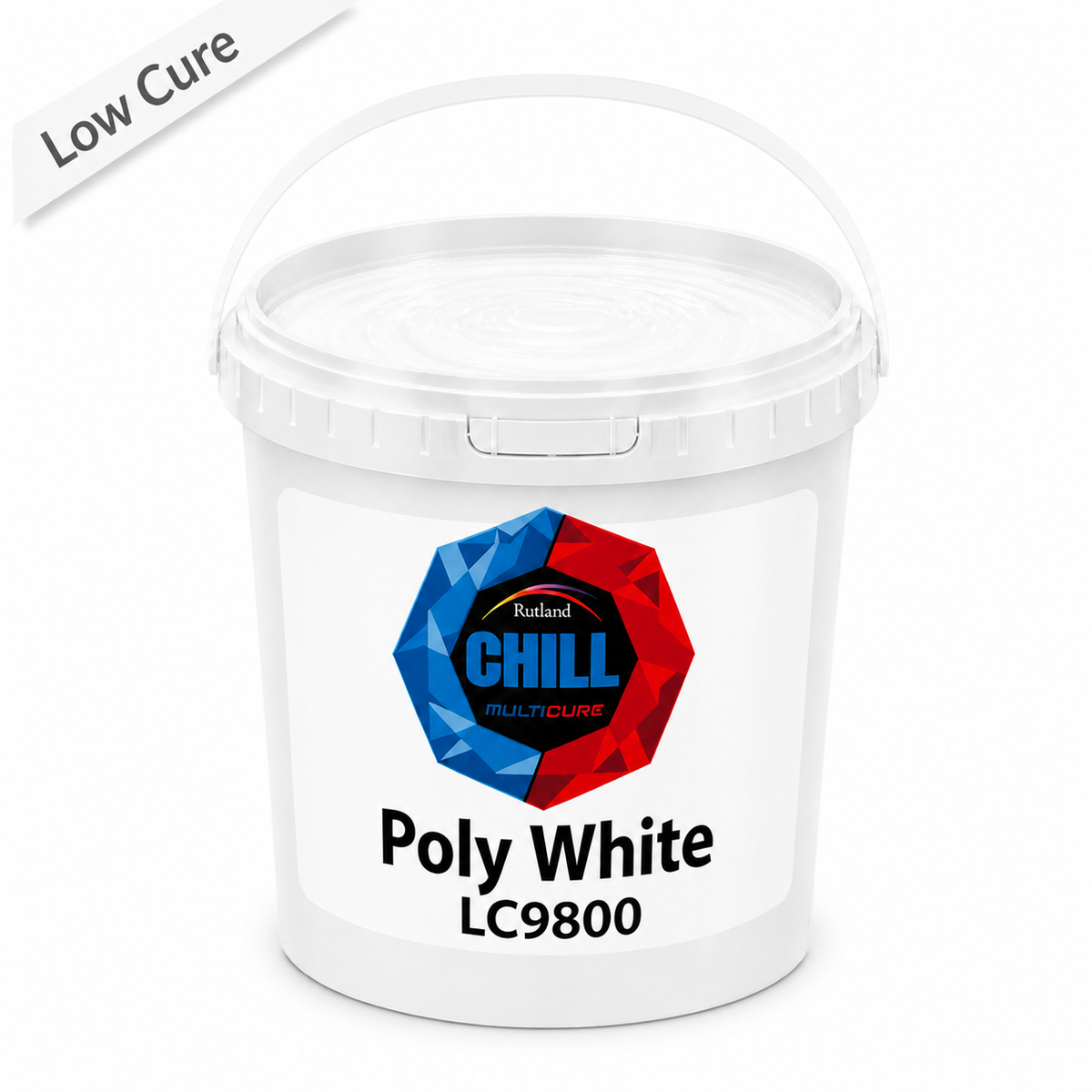 Rutland Chill Low Cure Poly White Plastisol Ink LB9800 — SPSI Inc.