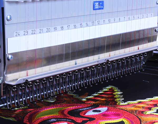 ZSK Sprint 7 MAX 1-Head 24 Needle Embroidery Machine