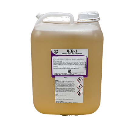 CCI WB-1 Ink Degradent/Mild Stain Remover - 5 Gallon