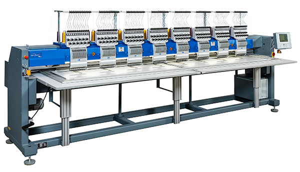 ZSK Racer 8S 8-Head 12 Needle Embroidery Machine