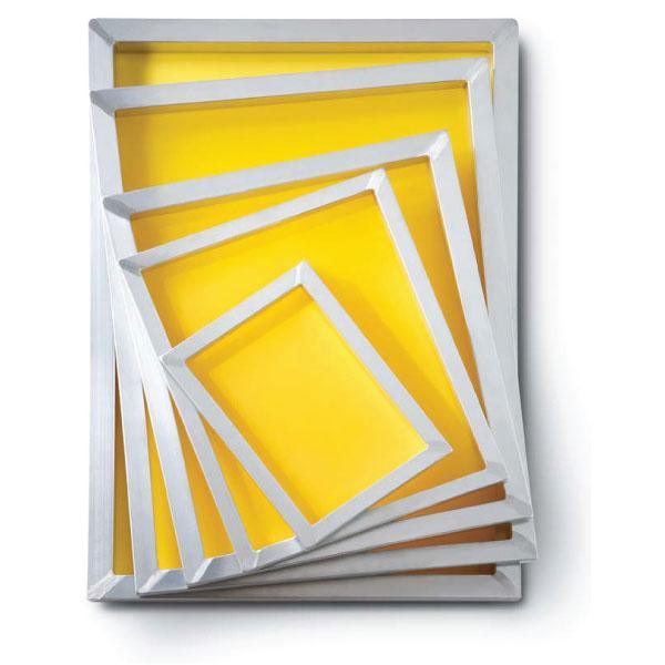 NT 20" x 28" OD 156 Yellow Mesh Alum Frame