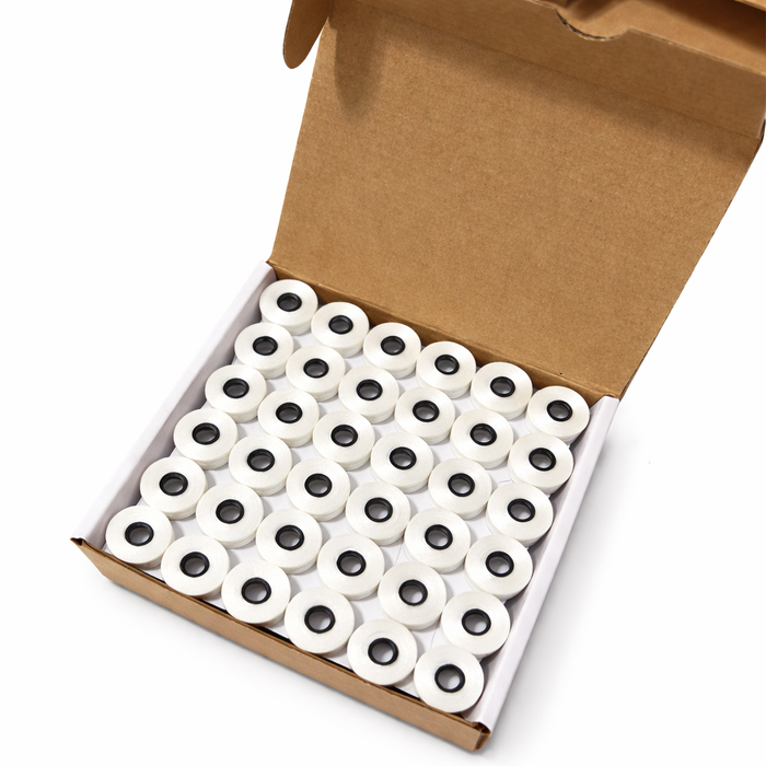 SureStitch White Magnetic Bobbins 144ct