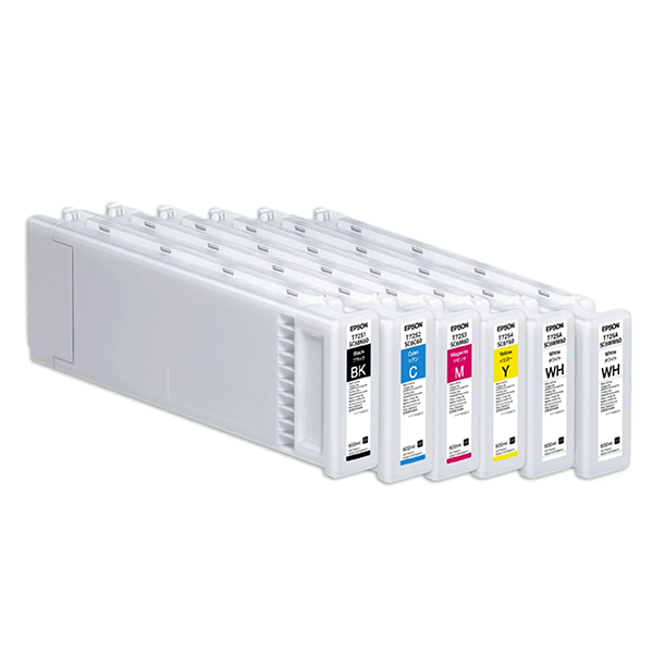 Epson F2100 / 2000 DTG Black Ink Cartridge - 600ml