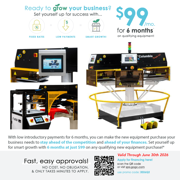 Columbia Transfer 6/3 Rotary Heat Press - SPSI Inc — SPSI Inc.