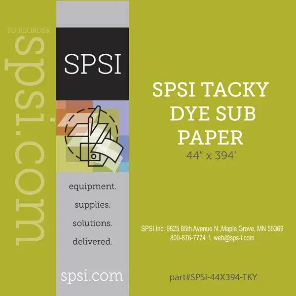 SPSI Tacky Dye Sub Paper 44" x 394' SPSI Inc.