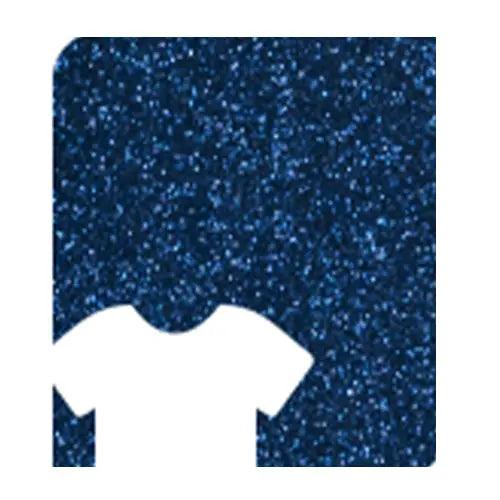 Siser Glitter Heat Transfer Vinyl (HTV) 20 x 150 ft Roll - 45 Colors Available, Blue