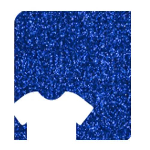 Siser 20” Royal Blue Heat Transfer Vinyl - Crafting Brilliance with Glitter