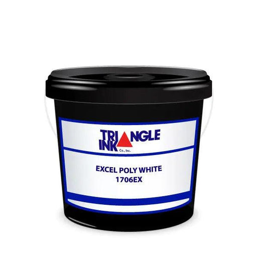 Triangle Ink  - Excel Poly White 1706EX Triangle Ink